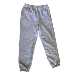 Peloton Mens Heather Gray Fleece Joggers Size‎ M